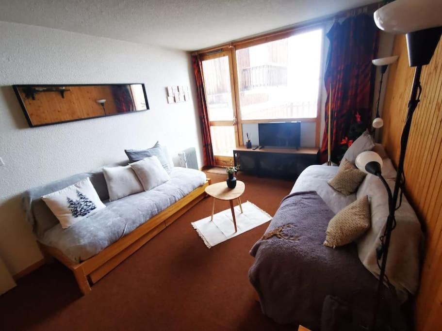 Appartement Ski Au Pied 5-6 Personnes La Plagne Tarentaise Dış mekan fotoğraf